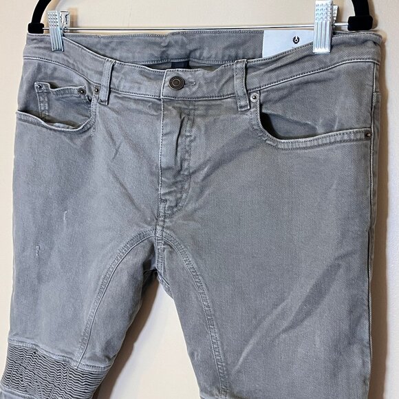 Belstaff Eastham Moto Slim Fit Jeans - Men's Size 36*33 (Fits 36*29) - Picture 2 of 13